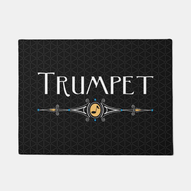 Trumpet-Dekorationslinie Fußmatte (Vorderseite)