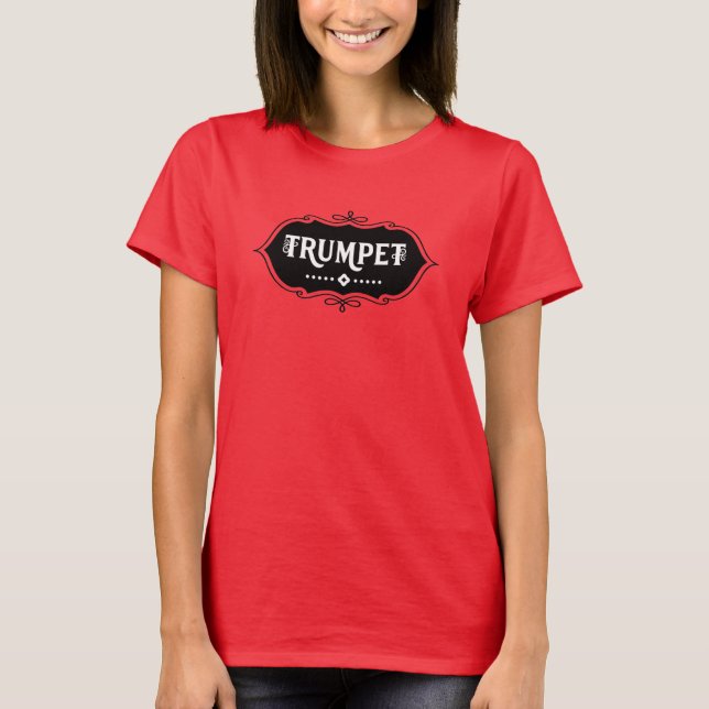 Trumpet-Emblem T-Shirt (Vorderseite)
