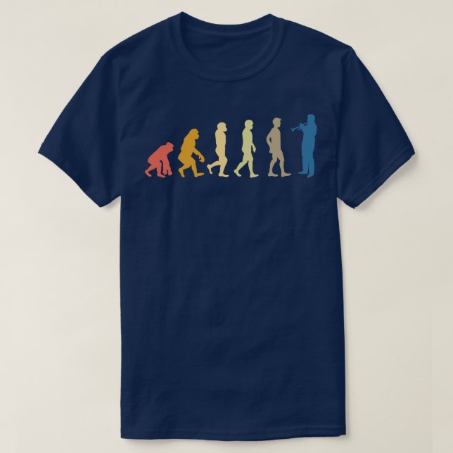 Trumpet Evolution 1 T-Shirt (Design vorne)