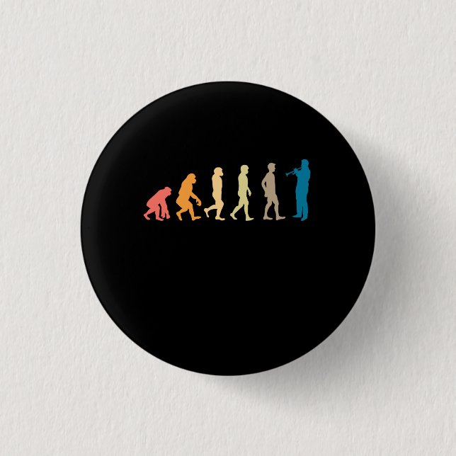 Trumpet-Evolution Button (Vorderseite)