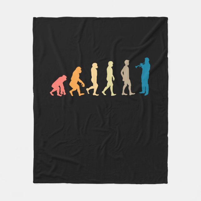 Trumpet-Evolution Fleecedecke (Vorderseite)