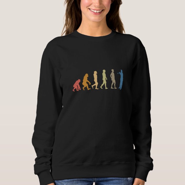 Trumpet-Evolution Sweatshirt (Vorderseite)