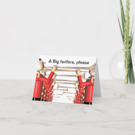Trumpet fanfare ankündigung