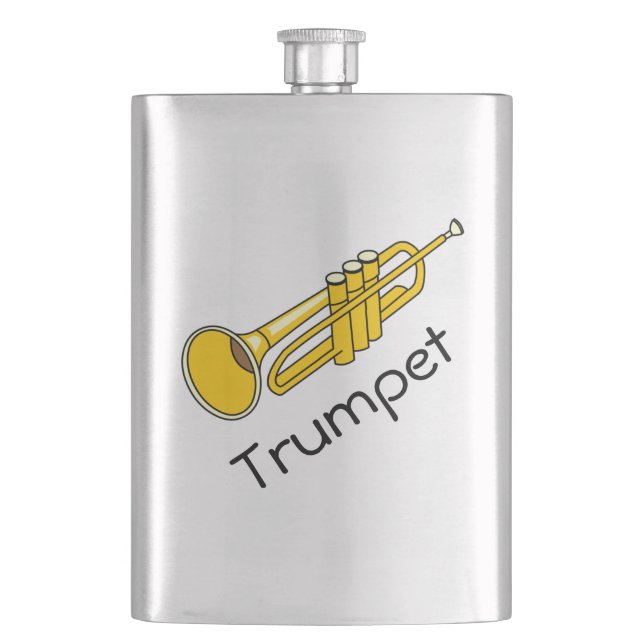 Trumpet Flachmann (Vorderseite)