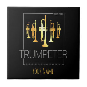 Trumpet Geboren, Trumpeter für Musiker zu sein Fliese