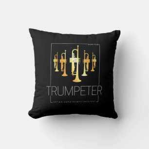 Trumpet Geboren, Trumpeter für Musiker zu sein Kissen