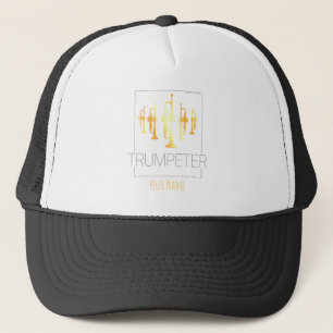 Trumpet Geboren, Trumpeter für Musiker zu sein Truckerkappe
