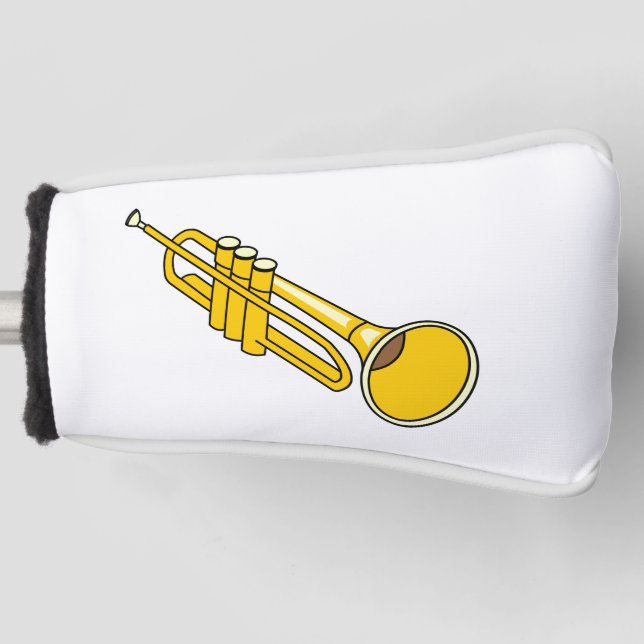 Trumpet Golf Headcover (Vorderseite)