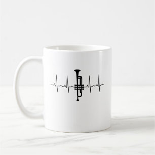 Trumpet Heartbeat Kaffeetasse