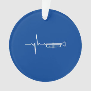 Trumpet Heartbeat Trumpet Player Cadeau
