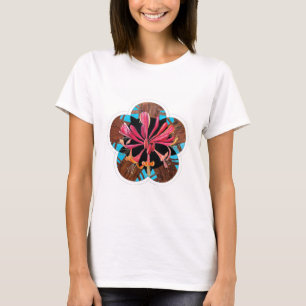 Trumpet Honeysuckle im Botanischen Garten Narrows T-Shirt