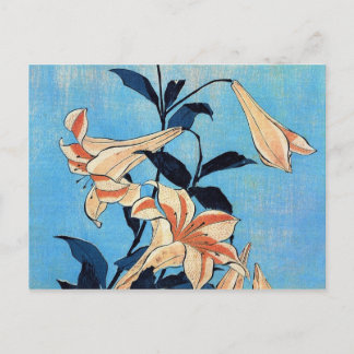 Trumpet Lilies Postkarte