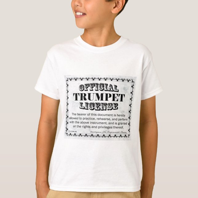Trumpet-Lizenz T-Shirt (Vorderseite)