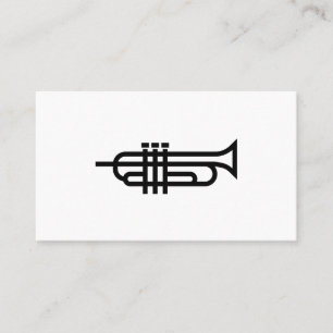 Trumpet-Logo - Visitenkarten Visitenkarte