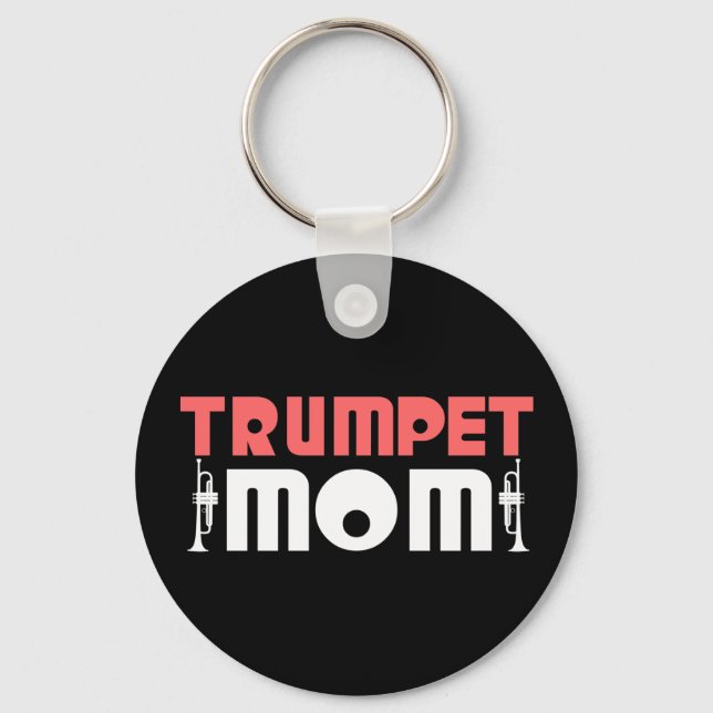 Trumpet-Mama Schlüsselanhänger (Vorderseite)