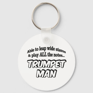 Trumpet Man - Music Superhero Schlüsselanhänger