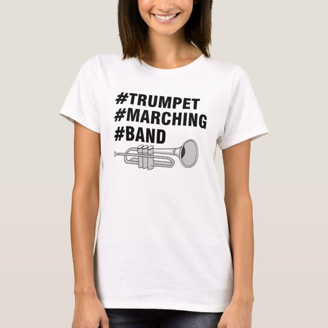 Trumpet Marching Band T-Shirt (Vorderseite)