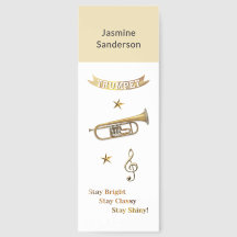 Trumpet Music Lover Signet d'instrument de musique