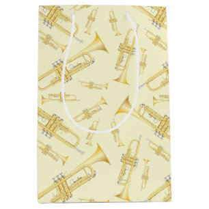 Trumpet Music Teacher Mittlere Geschenktüte