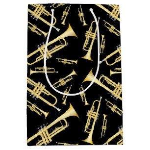 Trumpet Music Teacher Mittlere Geschenktüte