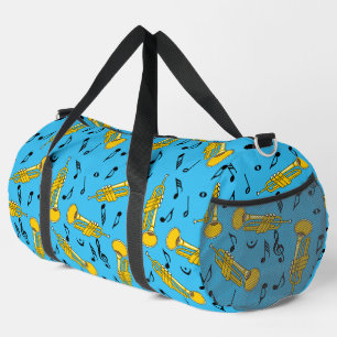 Trumpet Musiknoten Pattern Duffle Bag