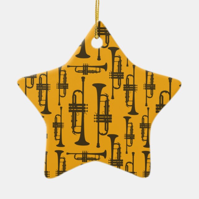 Trumpet-Ornament Keramik Ornament (Vorne)