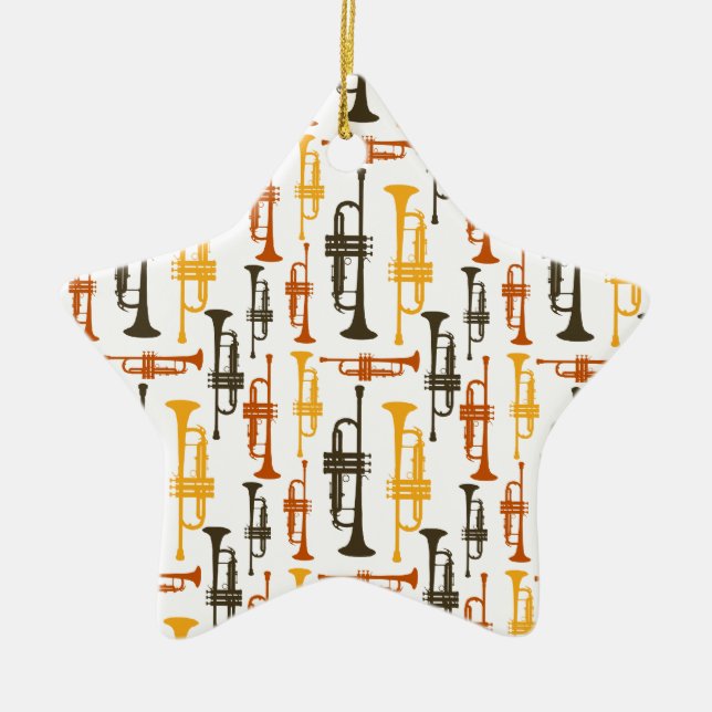 Trumpet-Ornament Keramikornament (Vorne)