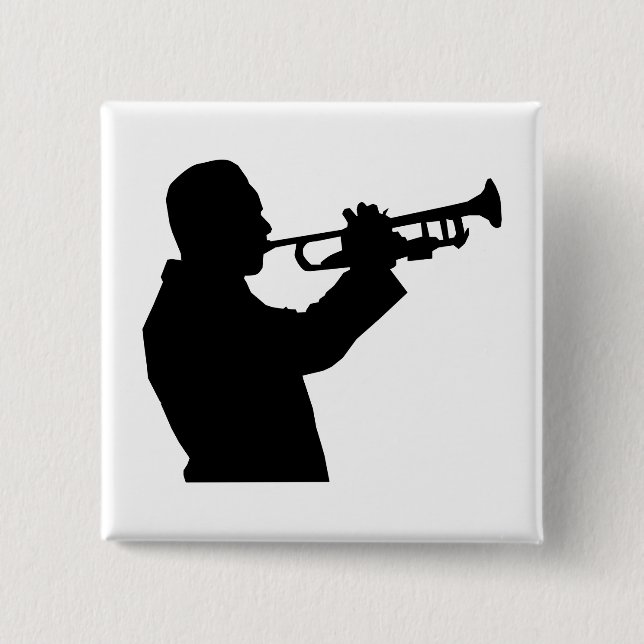 Trumpet Player Button (Vorderseite)