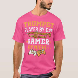 Trumpet Player Gamer Trumpeter Musikinstrument T-Shirt