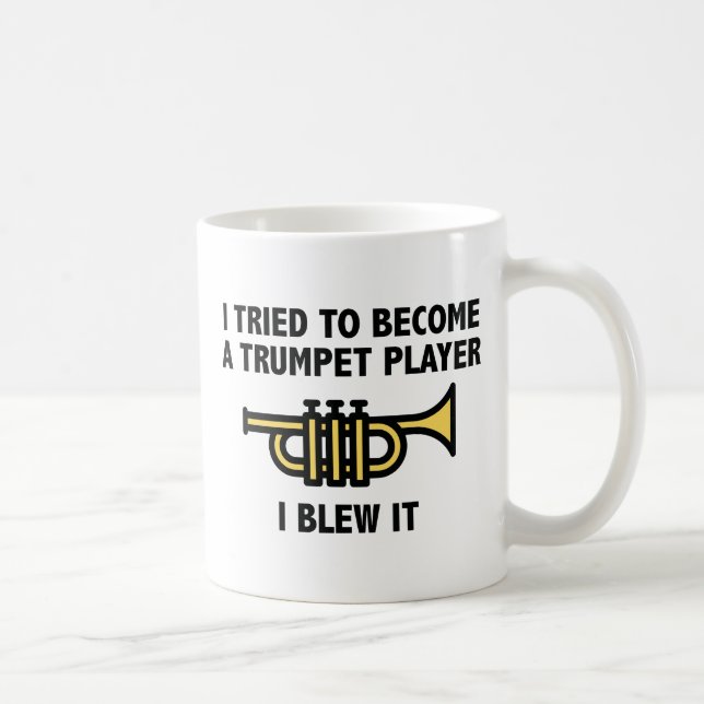 Trumpet Player Kaffeetasse (Rechts)