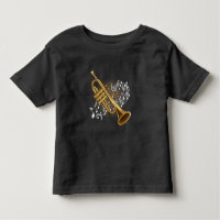 Trumpet Player Musical Notes Jazz Music Art