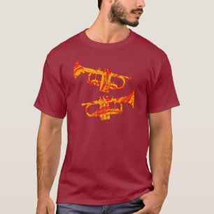 Trumpet Player Special Moderne Musik Brass T-Shirt