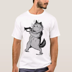 Trumpet Player (Trumpeter) Cat, Louis Wain T-Shirt