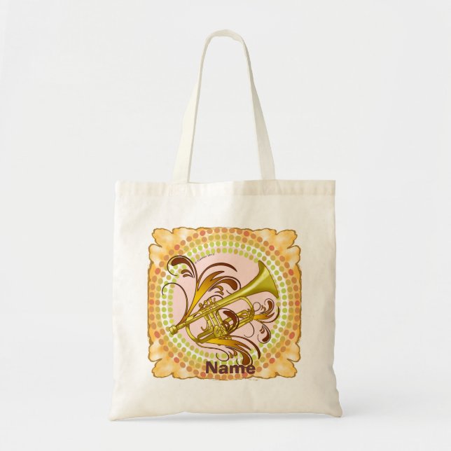 Trumpet Rhythm Totasche Tragetasche (Vorne)