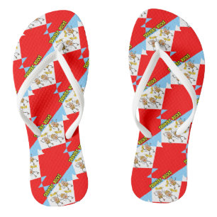 Trumpet Rocks Flip Flops