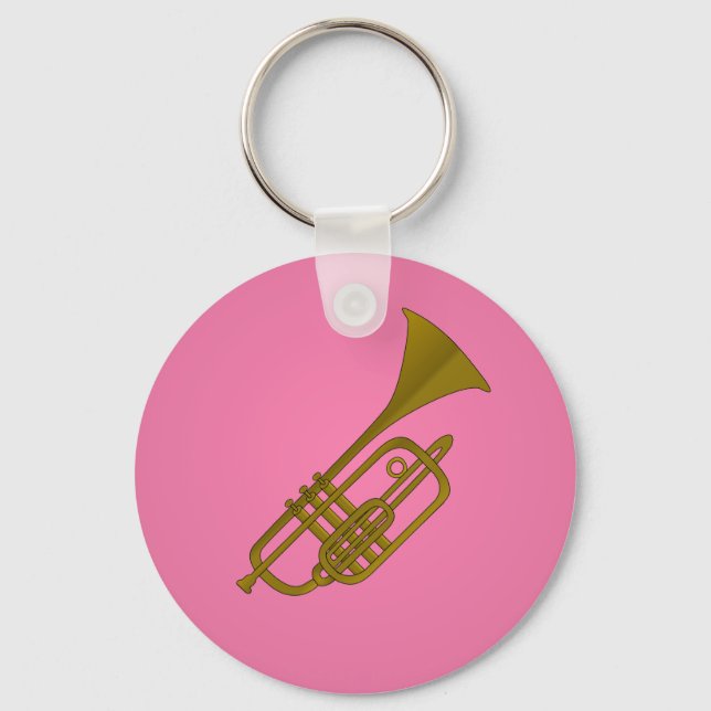 Trumpet-Schlüsselanhänger Schlüsselanhänger (Vorderseite)