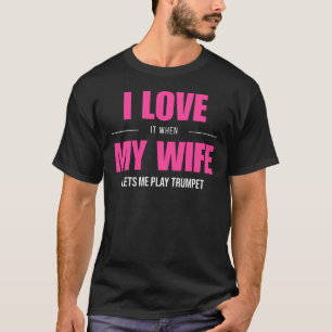 Trumpet Serenade T-Shirt - Liebe und Lachen