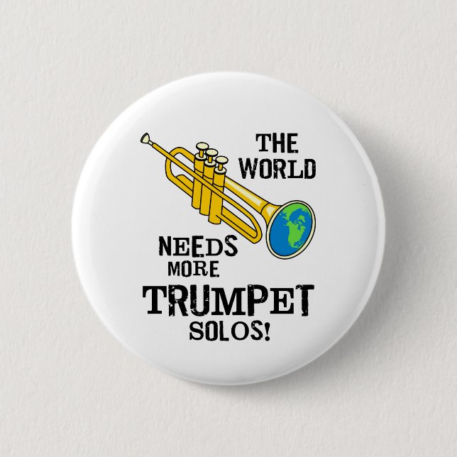 Trumpet Solos Button (Vorderseite)