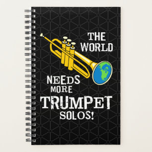 Trumpet Solos Texte blanc