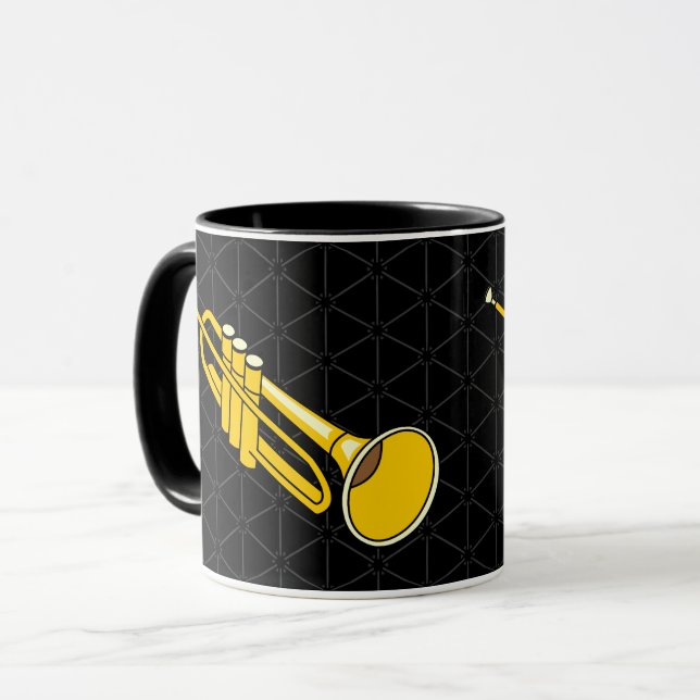 Trumpet Tasse (Vorderseite Links)