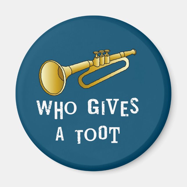 Trumpet Toot Magnet (Vorne)