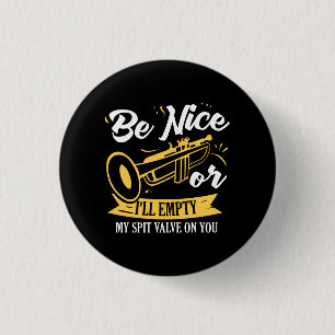 Trumpet Trumpet Player Geschenk Funny Trumpet Button