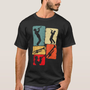 Trumpet Trumpeter Jazz Musician Boys Men T Shirt