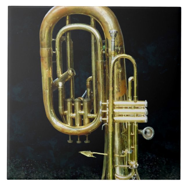 Trumpet und Tuba Fliese (Vorderseite)