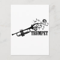 Trumpet Vector mit Wirbel