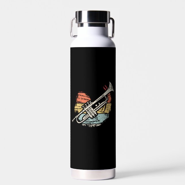 Trumpet Vintag Trinkflasche (Vorne)