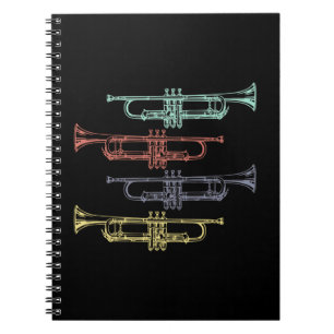 Trumpet Vintage Notizblock