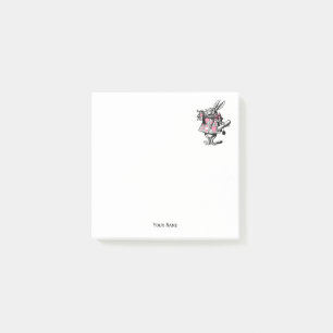 Trumpeter-Alice im Wunderland P Post-it Klebezettel