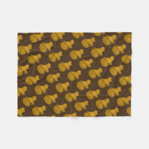 Trumpeter Pigeon Yellow Fleecedecke