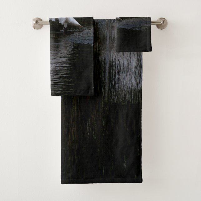 Trumpeter Swan Badhandtuch Set (Insitu)